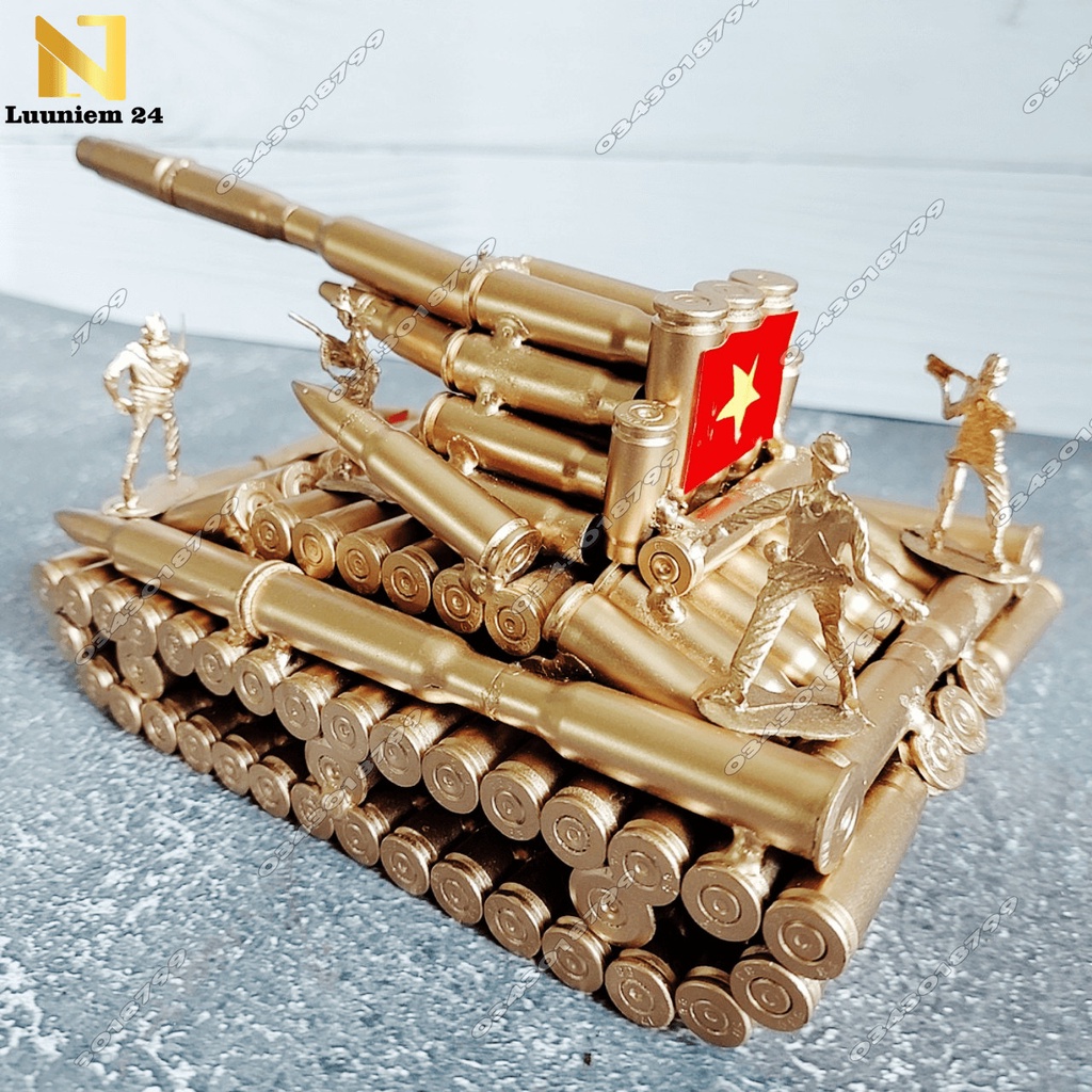 Mô Hình Xe Tăng quân sự Vỏ Đạn XT- AK1.0