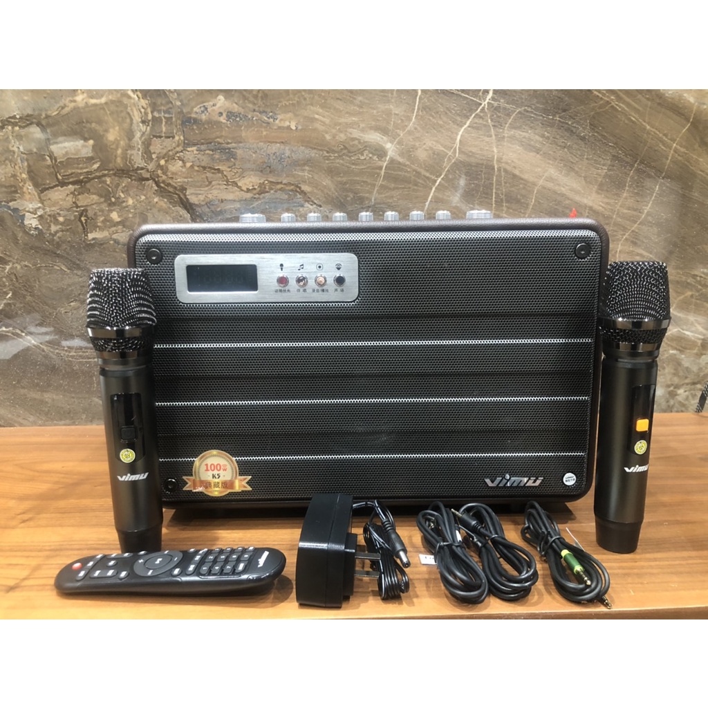 Loa Karaoke Xách Tay VIMU K5  Công Suất 100W  New 2022