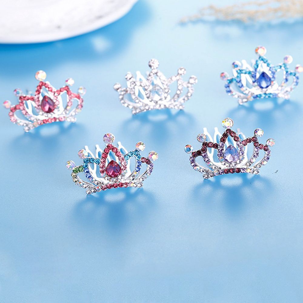 Kẹp tóc vương miện công chúa cho bé gái