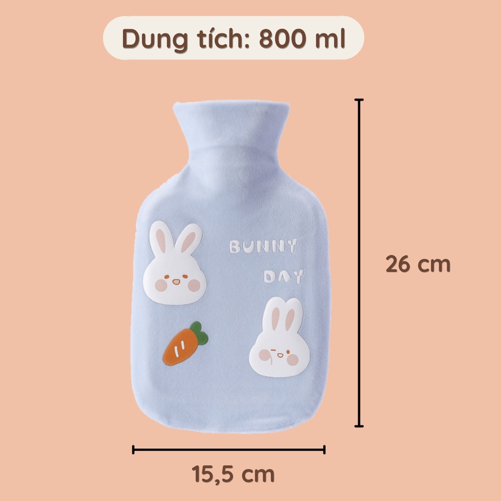 Túi chườm nóng lạnh giảm đau bụng kinh  túi chườm giữ ấm hạ sốt - TB.Store tuichuom