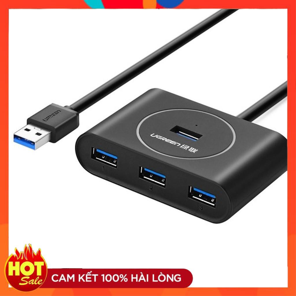 [Chính Hãng] HUB usb chuẩn 3.0 ra 4 cổng usb 3.0 Ugreen 20291-15cm Hàng Chính Hãng bảo hành 18 tháng