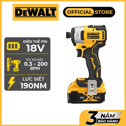 Máy vặn vít cầm tay dùng pin Dewalt DCF809P2-KR| 18-20Vmax | Bảo hành 3 năm | Chính hãng |