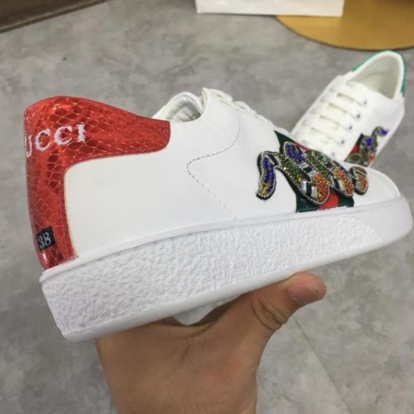 Giày thêu rắn đính đá cực sang chảnh [ĐEP CHUẨN ] 🔥 ✔️ : : : 🔥 XIÊU RẺ < (