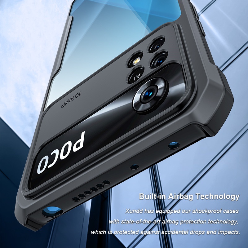 Ốp Điện Thoại TPU Acrylic Chống Sốc Trong Suốt Cho Xiaomi Poco X4 Pro Nfc M4 Pro F4 GT X4Pro X4NFC M4Pro F4GT 5G 4G