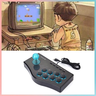✨chất lượng cao✨3 In 1 USB Wired Game Controller Arcade Fighting Joystick Stick Gaming Console