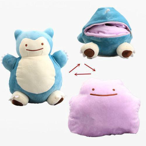 Thú Nhồi Bông Hình Pokemon Snorlax Ditto 12 ''