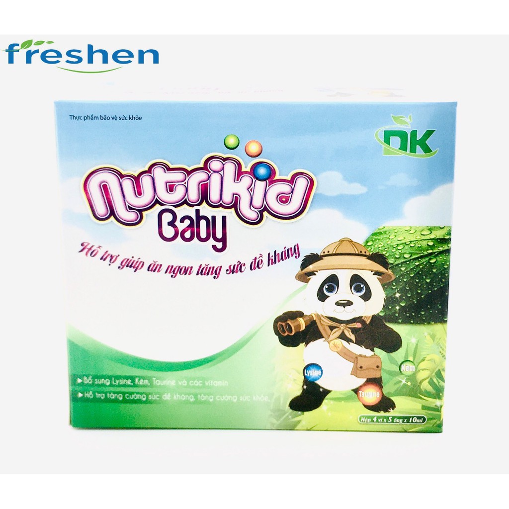 NUTRIKID BABY- HỖ TRỢ GIÚP ĂN NGON TĂNG SỨC ĐỀ KHÁNG