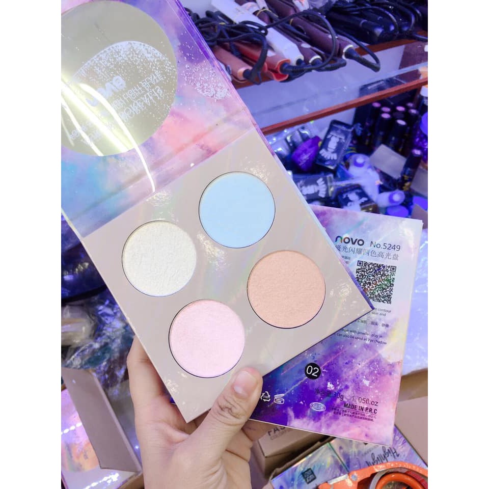 BẢNG HIGHLIGHT VÀ BLUSH NOVO