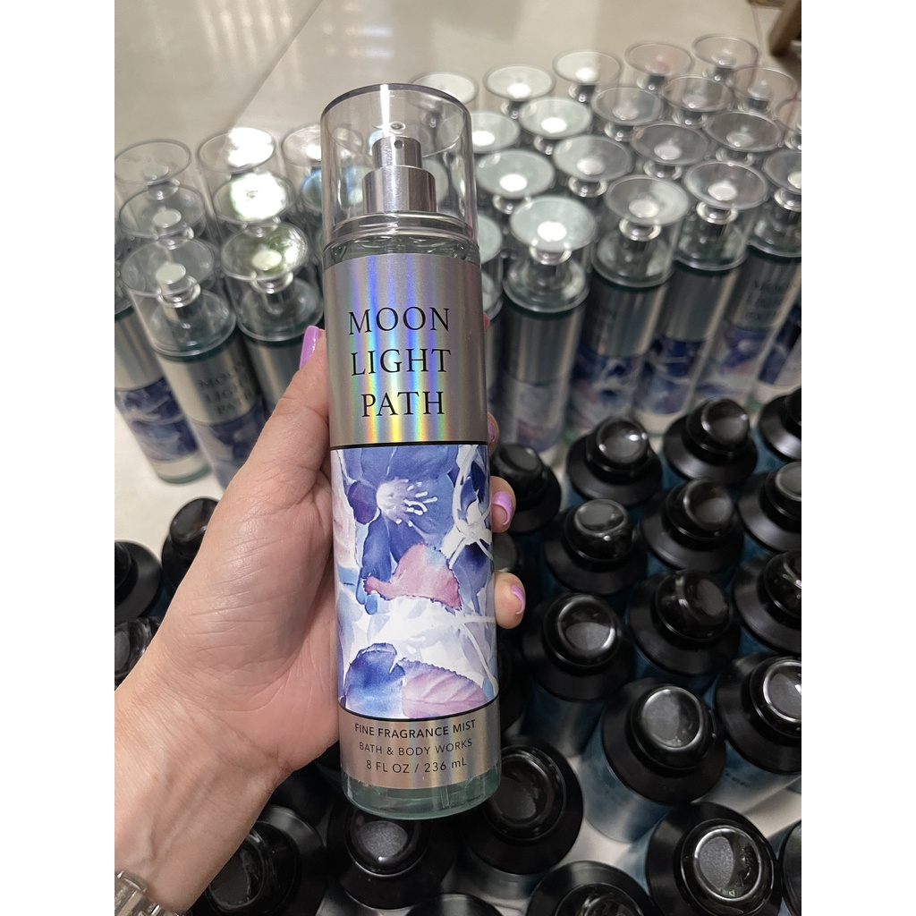 XỊT THƠM TOÀN THÂN BATH AND BODY WORKS BODY MIST - MOONLIGHT PATH - 236ML