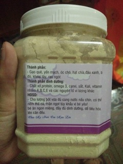 Bột ăn dặm dinh dưỡng cho bé
