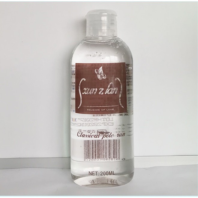 Dầu bôi trơn cơ thể, dầu massage XUN ZI LAN chai to 200ml, body lubricant