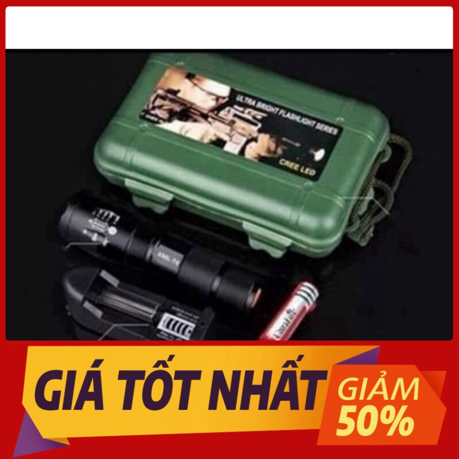 RẺ NHẤT- ⚡SALE⚡ ĐÈN PIN SIÊU SÁNG T6 NHẬT BẢN - Shop Uy Tín