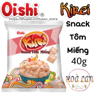 Snack tôm miếng Kirei Oishi® gói 40g