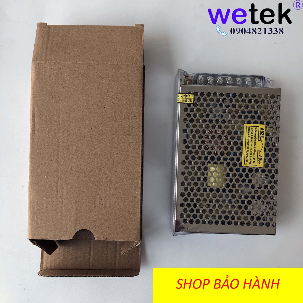 Nguồn xung tổ ong thương hiệu Sinotimer MS-120-24, 120W, 24Vdc, 5.0A SMPS, hàng chính hãng bảo hành, có CO, CQ đầy đủ