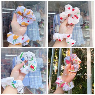 Dây Buộc Tóc SCRUNCHIES chọn mẫu theo số [Nhà Của Méo Store]