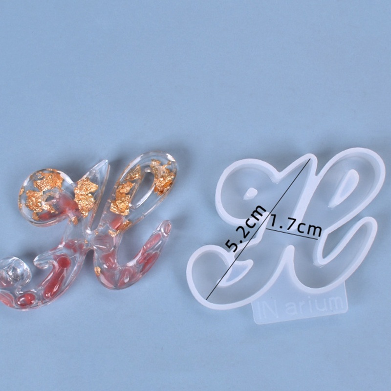 Bộ Khuôn Silicon 26 Chữ Cái A-Z