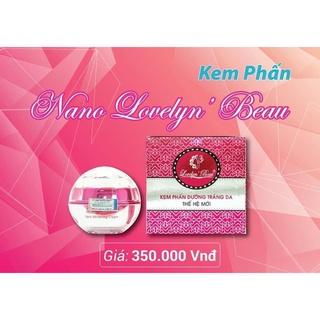 Kem phấn Nano Lovelyn Beau - Kem dưỡng trắng da - Kem dưỡng da ban ngày - Trắng hồng tự nhiên