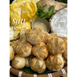 Bánh dừa sầu riêng, bánh dừa mix 3 vị bánh dừa loại 1, thơm ngon, ăn vặt hà nội