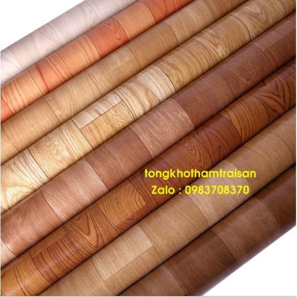 Một mét vuông thảm giả gỗ PVC xốp , simili, tapy dày 1,8mm chống cháy