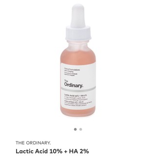 [Hàng Auth] The Ordinary Lactic Acid 10% + HA - Tinh chất tẩy da chết hóa học
