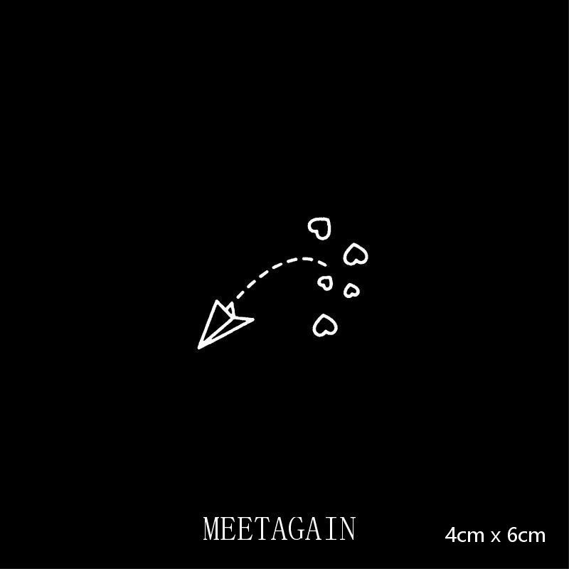 Hình xăm dán tạm thời 15 ngày S-012 chống nước 4cm x 6cm