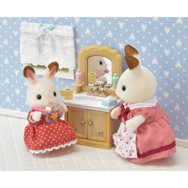 Đồ chơi nhà búp bê Sylvanian Families nội thất phòng tắm 5286