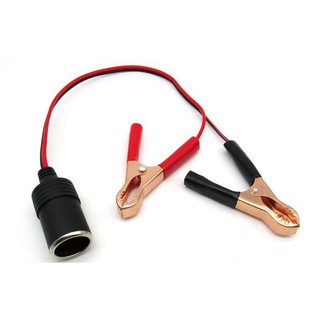Cáp kẹp Ắcquy chuyển sang đầu tẩu thuốc Ô tô