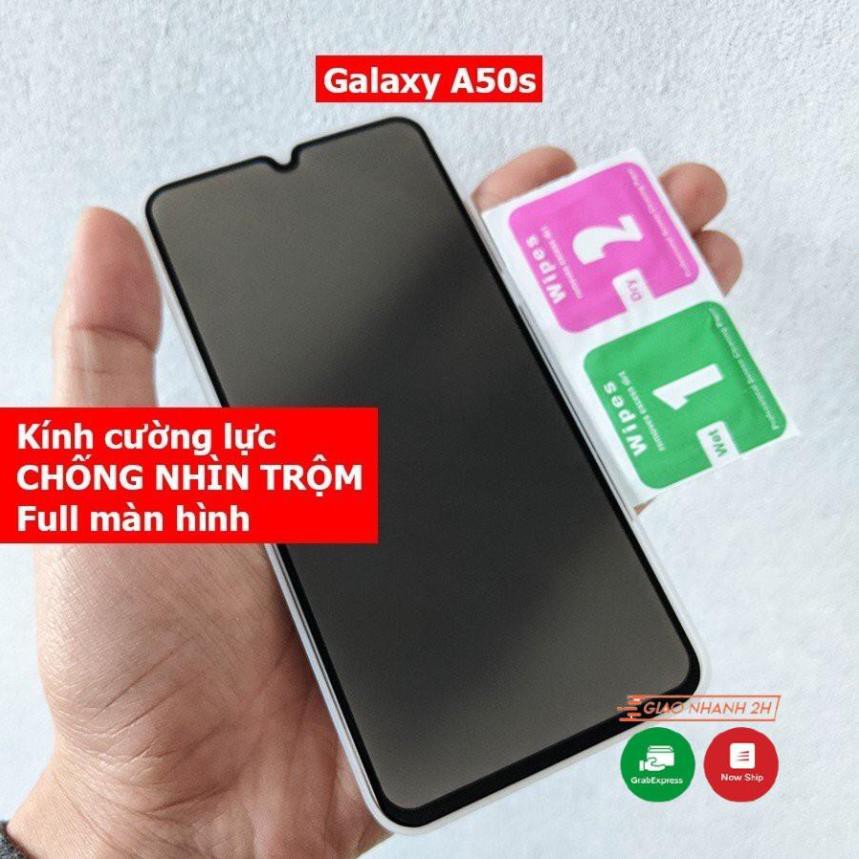 Kính cường lực chống nhìn trộm cho Samsung Galaxy M21/ M31/ M51/ A6 Plus/ J8/ J4 Plus/ J8 Plus độ cứng 9H