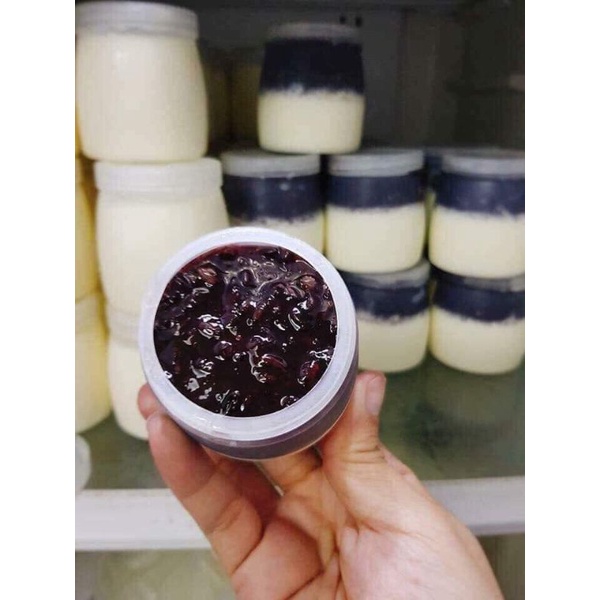 SỮA CHUA NẾP CẨM TRULYMILK MỘC CHÂU THÙNG 12 HŨ