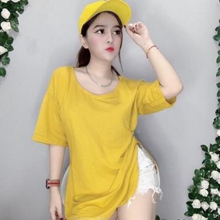 Áo Thun Xẻ Tà Vạt Bầu