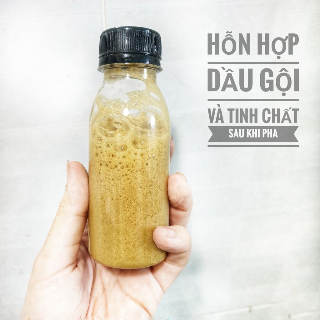 [Loại dày] CHAI NHỰA / LỌ NHỰA 100ml dùng để pha hỗn hợp Dầu gội và Tinh chất thảo mộc