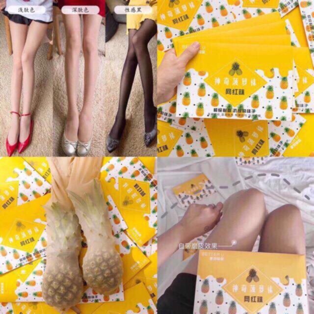 Quần Tất Quả Dứa Siêu Dai Thật Chân Đi Cực Thích
