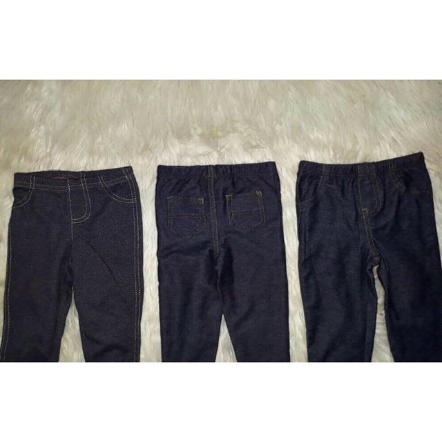 Quần carter giả jean cho bé