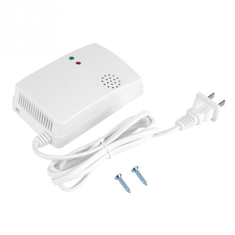 Máy dò cảm biến rò rỉ khí tự nhiên 85db Dụng cụ an ninh gia đình có đèn báo