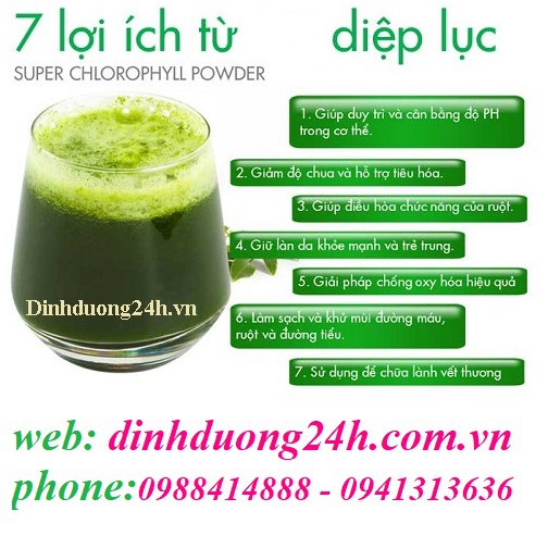 Nước Diệp Lục Klinh 500ml Chính Hãng