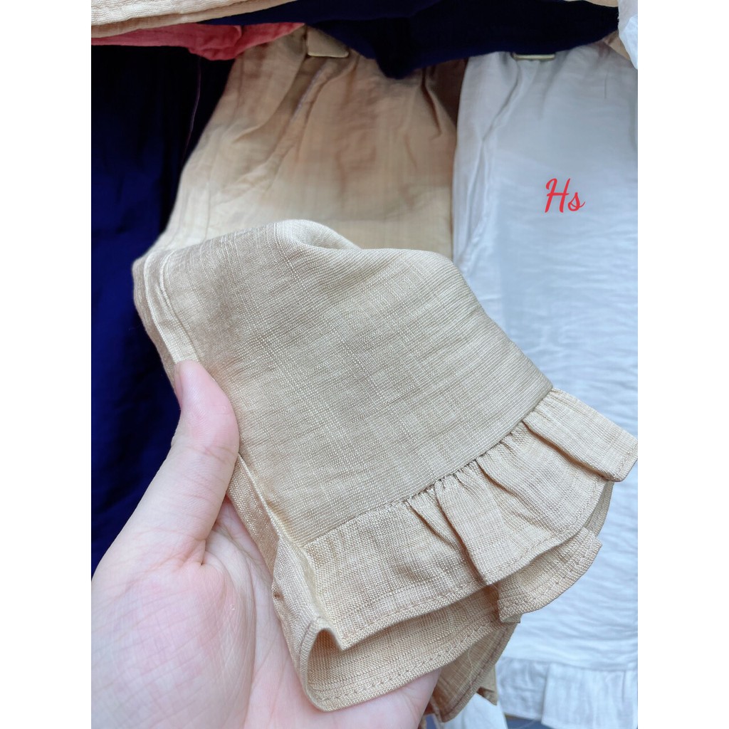 Bộ Đùi Ngủ 2 Dây Chun Ngực - Đồ Bộ Nữ Chất Vải Đũi - HANHAN CLOTHINGS | BigBuy360 - bigbuy360.vn