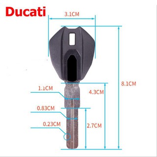 Phôi chìa khóa xe mô tô Ducati