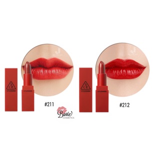( Sẵn ) Son thỏi 3CE Red Recipe Lip Color màu 211 212