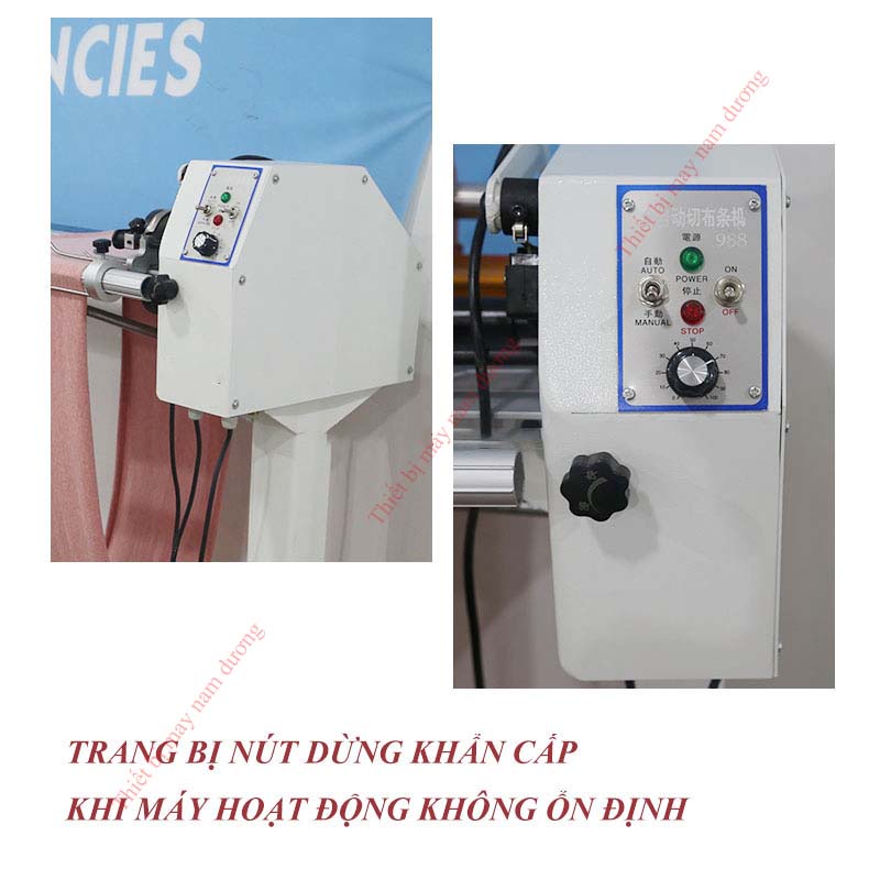 Máy cắt dây viền tự động &gt; cắt viền bằng