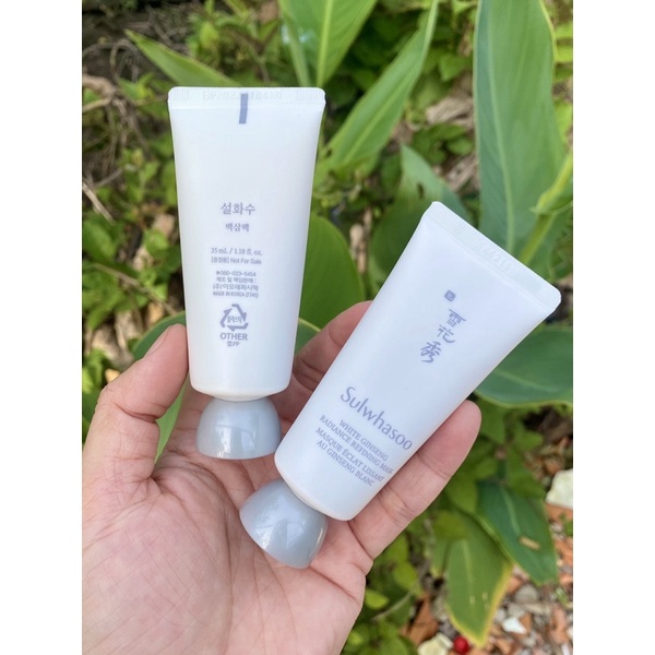 Mini 35ml date 10/2024 - Mặt nạ kỳ bạch sâm Sulwhasoo hách sáng da