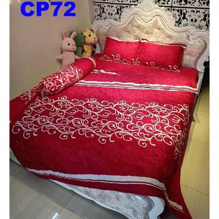 Set Chăn ga gối Cotton Poly 5 món siêu đẹp siêu bền CP72
