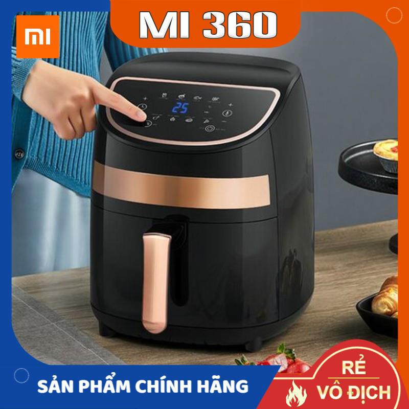 Nồi Chiên Không Dầu Xiaomi Deerma DEM-KZ100✅ Dung Tích 3L, Màn Hình Cảm Ứng✅ Hàng Chính Hãng