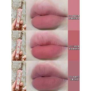 [FLOWER KNOWS] Son kem lì Flower Knows Strawberry Rococo Series