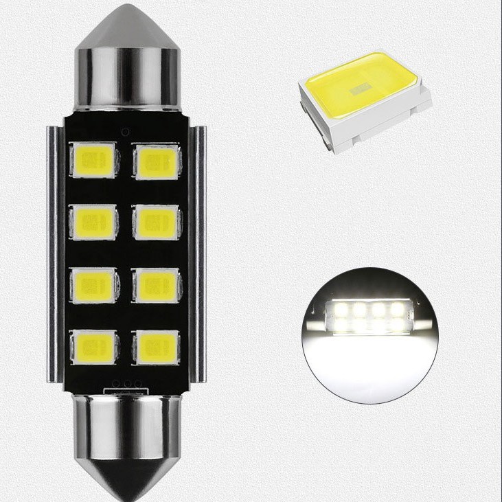 Bóng LED trần, đọc sách, cốp, chip 2835 festoon F2835-8 kích thước 31mm