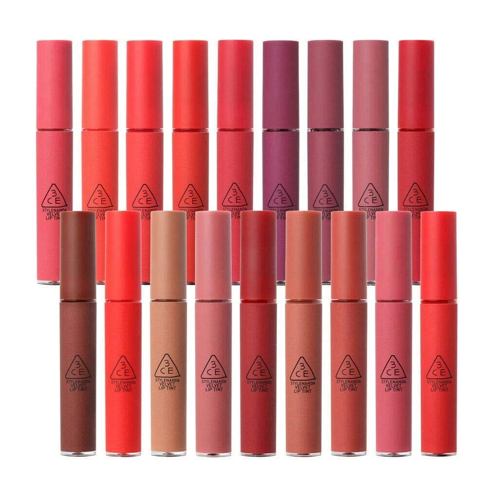 Son kem siêu lì 3CE Velvet Lip Tint Full màu