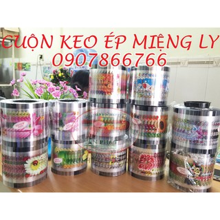 CUỘN KEO DÁN MIỆNG LY