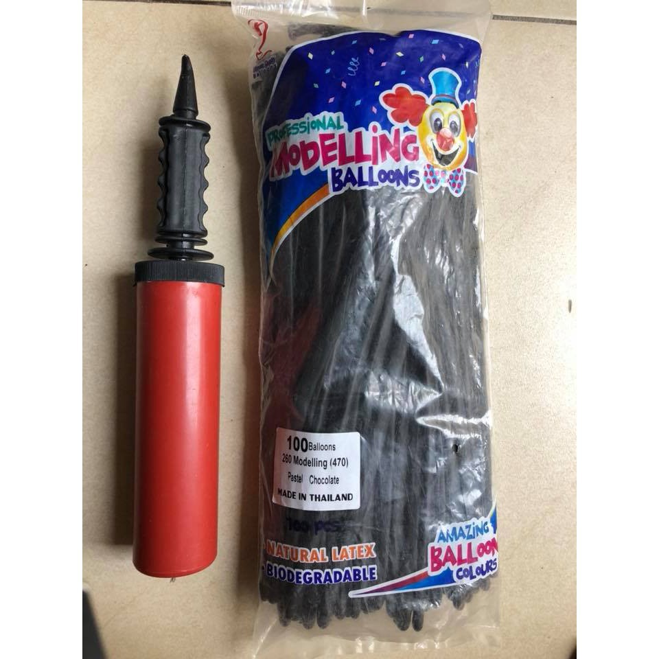 Bóng dài 260 tạo hình nghệ thuật  + Bơm tay
