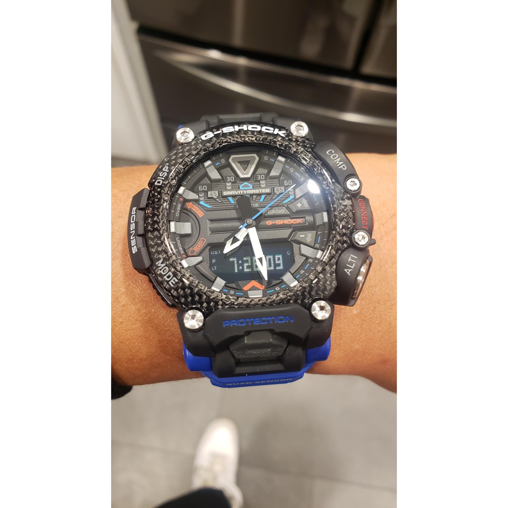 Đồng Hồ Nam Casio G-Shock GR-B200-1A2DR Chính Hãng - Dây Nhựa | G-Shock GR-B200-1A2 Gtavity Master