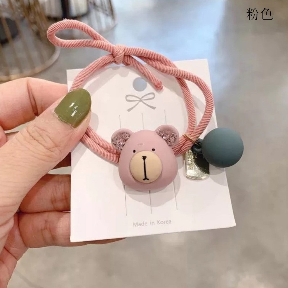 Dây buộc tóc hình gấu dễ thương cho nữ