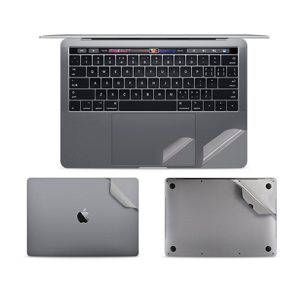 [Uplate 14/16&quot; M1] Bộ Dán Macbook 5in1 - Đủ Dòng Cho Macbook Air/ Macbook Pro - Chính Hãng JRC